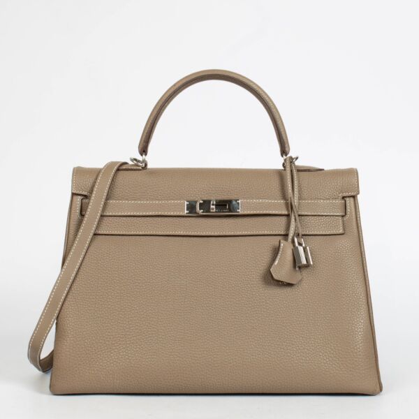 Hermès Kelly 35 Etoupe Togo PHW
