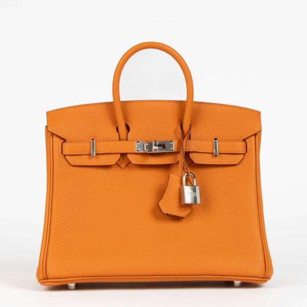 Hermès Birkin 25 Orange Togo PHW