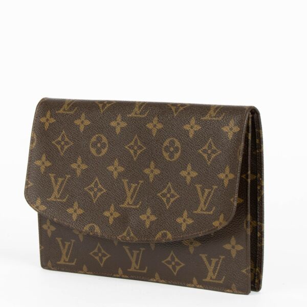 Louis Vuitton Monogram Vintage Pochette Rabat Clutch 23 