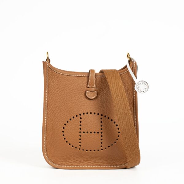 Hermès Evelyne 16 Gold Clemence GHW
