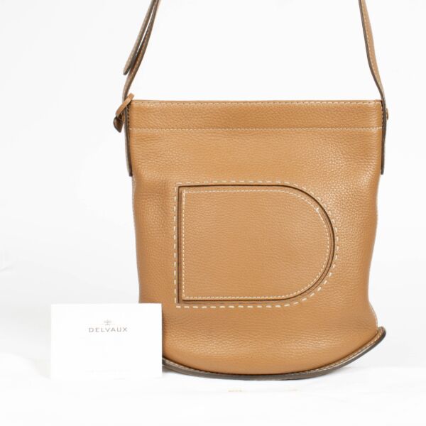 Delvaux Vegetal Taurillon Soft Pin Daily Surpiqué