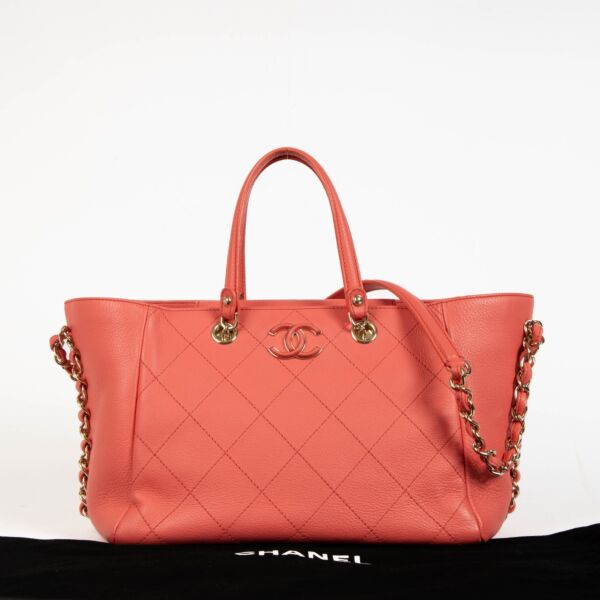 Chanel Pink Bullskin leather Small Tote Bag