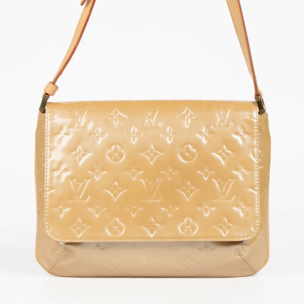 Shop this authentic Louis Vuitton Dark beige Thompson Shoulder Bag pre-loved on Labellov.com 