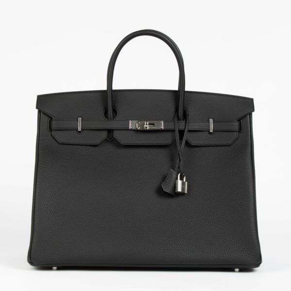 Hermès Birkin 40 Black Togo PHW