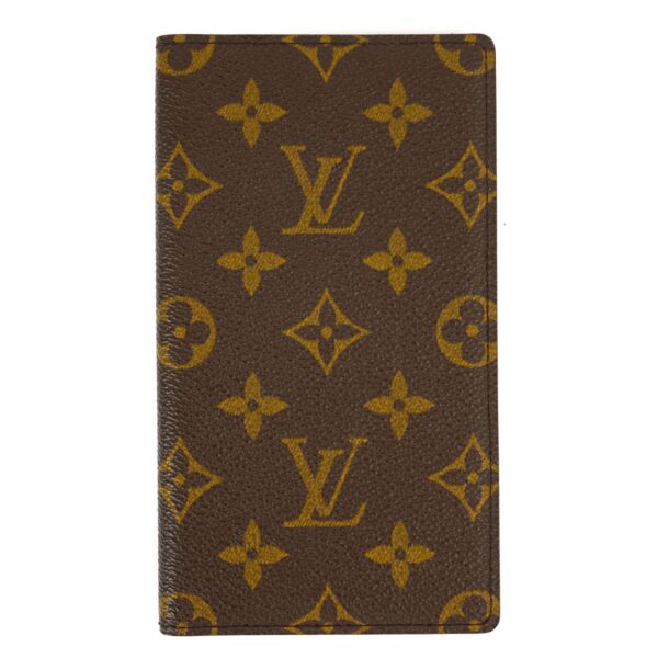 Louis Vuitton Monogram Pocket Agenda Cover