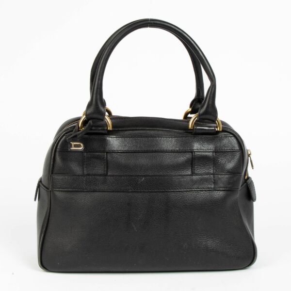 Authentic pre-loved Delvaux Black Canter Parole Bag on Labellov.com