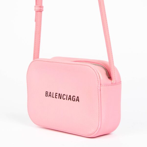 Balenciaga Pink Everyday Camera Crossbody Bag