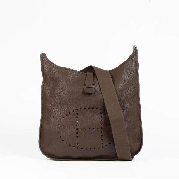 Hermès Evelyne III 40 Havane Clemence PHW