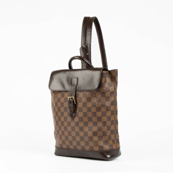 Louis Vuitton Damier Ebene Soho Backpack