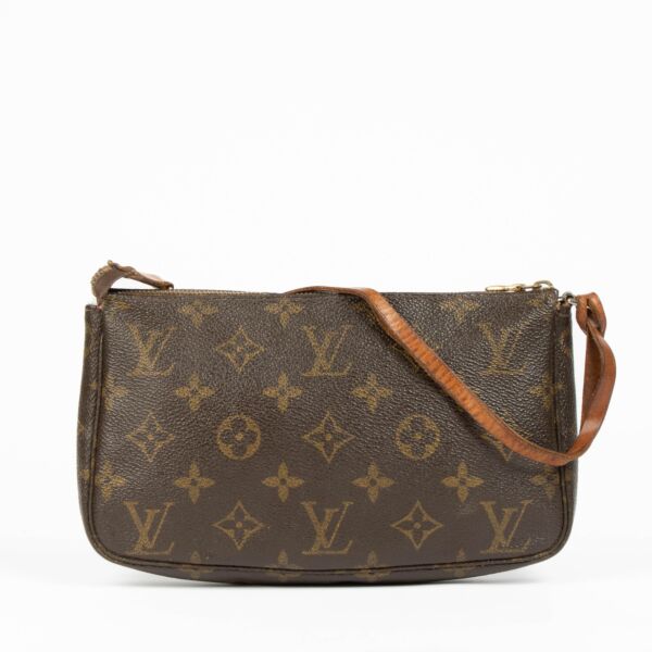 Authentic pre-loved Louis Vuitton Monogram Pochette Accessoires Clutch on Labellov.com
