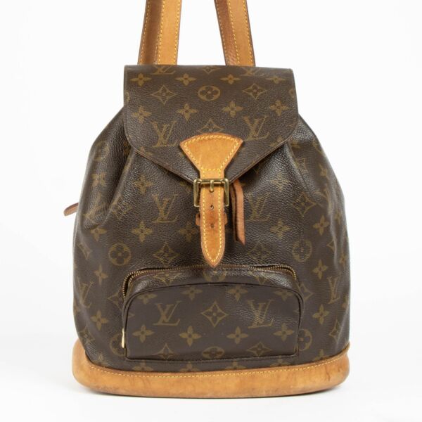 Authentic pre-loved Louis Vuitton Monogram Montrousis PM Backpack on Labellov.com