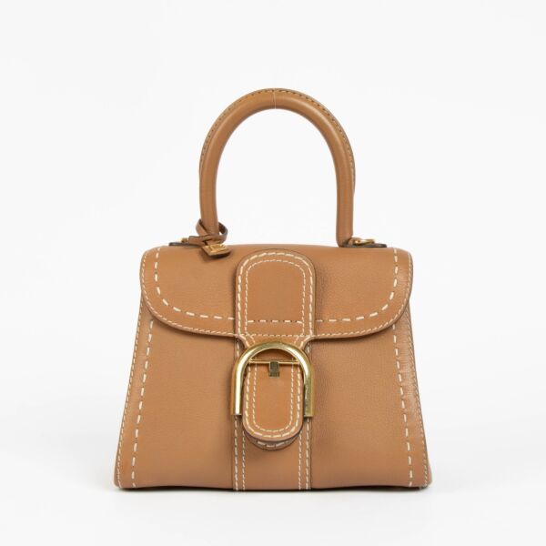 Authentic pre-loved Delvaux Vegetal Rodeo Calf Brillant Mini Surpique Bag  on Labellov.com