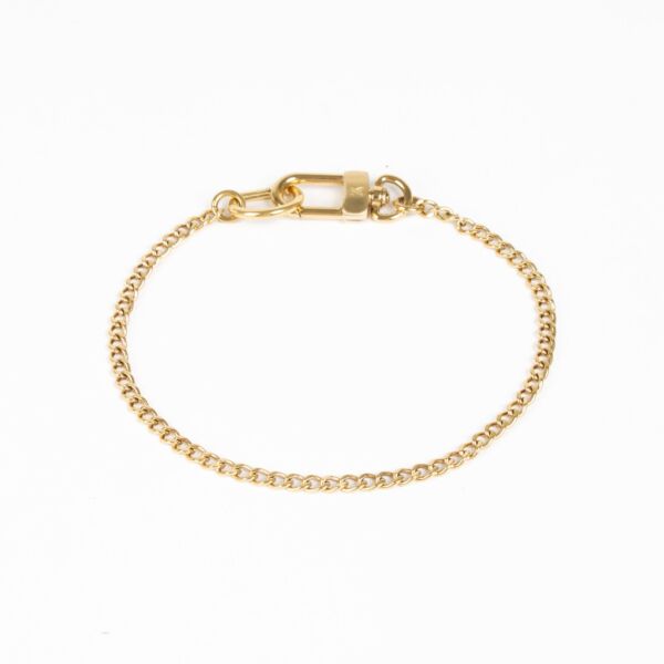 Authentic pre-loved Louis Vuitton Gold-tone Chain Extender on Labellov.com