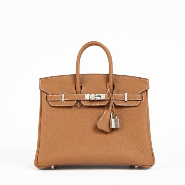 Hermès Birkin 25 Gold Togo PHW