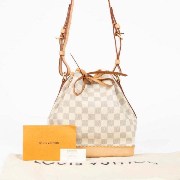 Louis Vuitton Damier Azur Noé BB Shoulder Bag