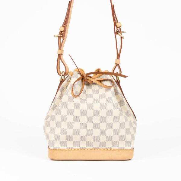 Authentic pre-loved Louis Vuitton Damier Azur Noé BB Shoulder Bag on Labellov.com