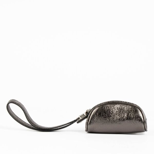 Shop this 100% authentic Delvaux Light Grey Coin Purse at Labellov.com