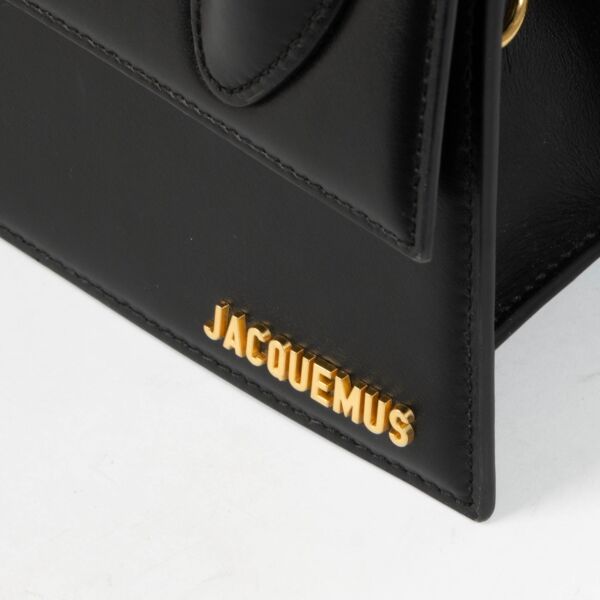 Jacquemus Black Leather Le Chiquito Moyen Bag