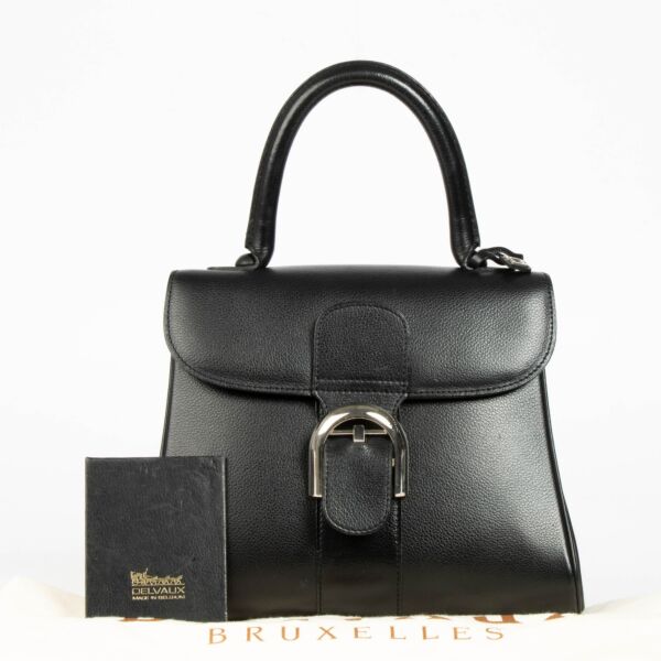 Delvaux Black PM Brillant 