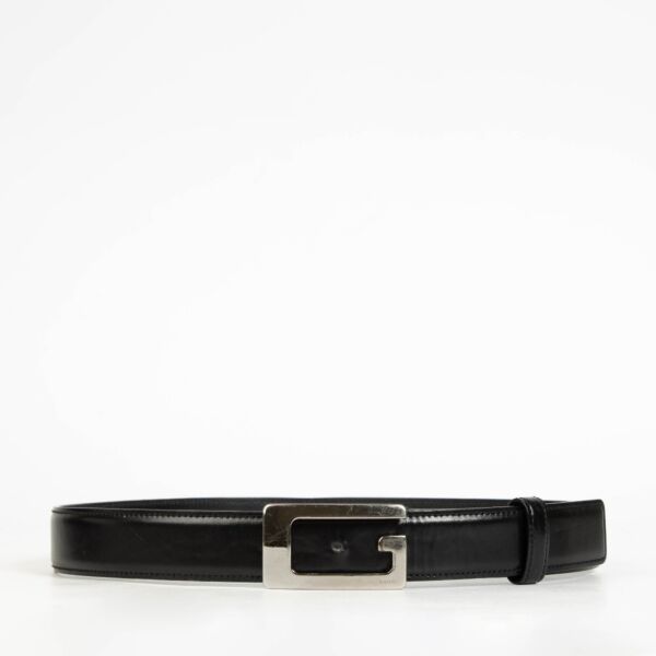 Authentic pre-loved Gucci Black Belt on Labellov.com 