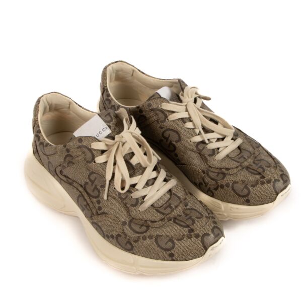 Gucci GG Rhyton Sneakers - Size 42