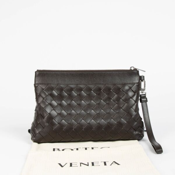 Bottega Veneta Fondant Intrecciato Calfskin Pouch