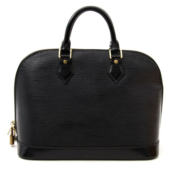 Acheter en ligne chez labellov.com pour le meilleur prix Louis Vuitton Alma Black Epi