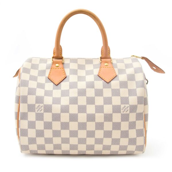 buy safe and secure online at labellov.com for the best price louis vuitton damier azur speedy 25
