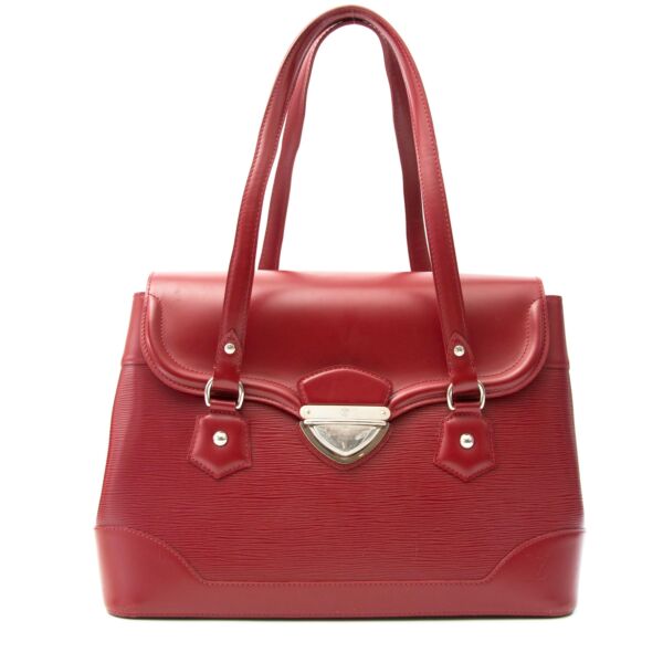 louis vuitton red epi shoulder bag now online at labellov.com for the best price