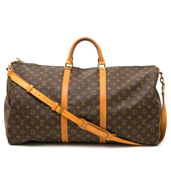 Louis Vuitton Monogram Keepall 60 tweedehands aangeboden op luxe webshop europe antwerp labellov