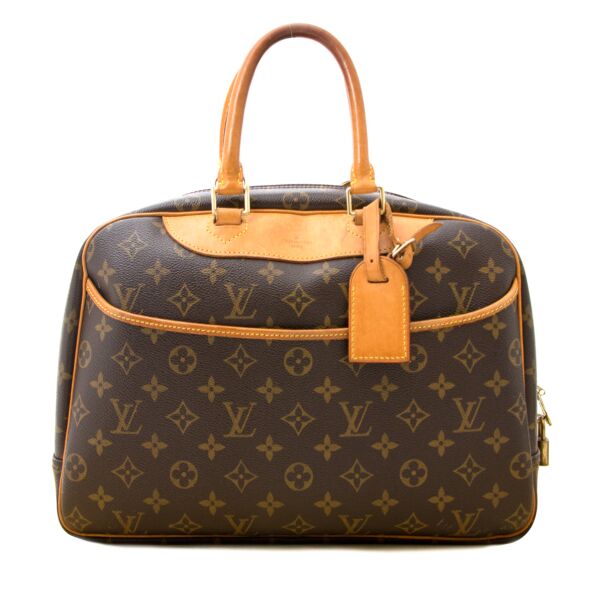 Koop een tweedehands Louis Vuitton Deauville Monogram medium