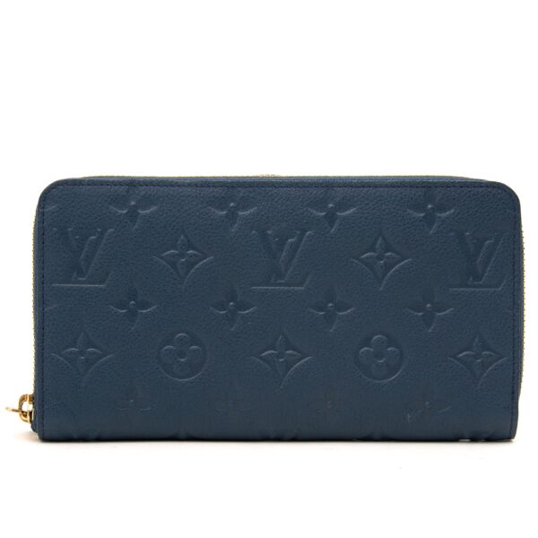 louis vuitton zippy empreinte marine wallet now online at labellov.com for the best price