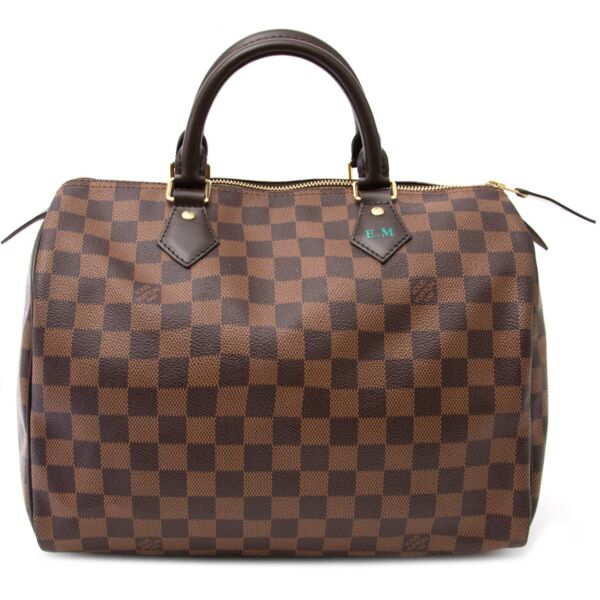 Buy your authentic Louis Vuitton Speedy 30 Damier Ebene for the best price online