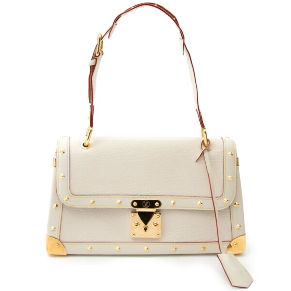 koop veilig online aan d ebeste rijs Louis Vuitton Suhali Le Talentueux White