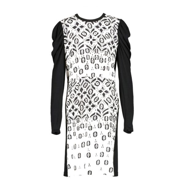Louis Vuitton FW15 Runway Printed Dress - Size L