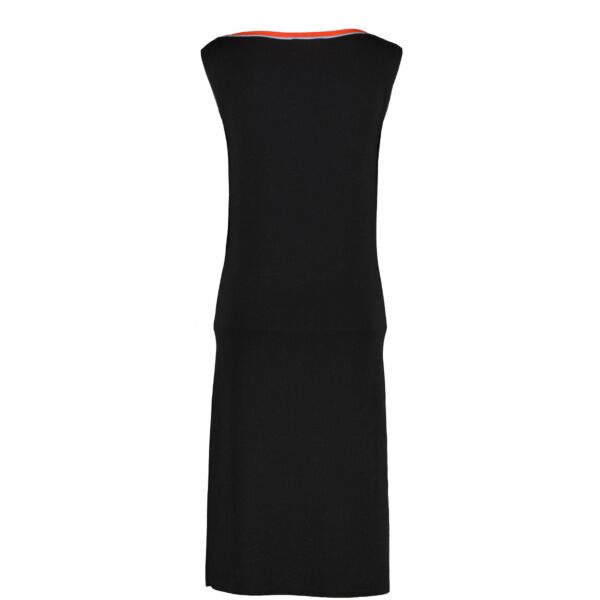 Louis Vuitton 2016 Black Embellished Knit Dress - Size M