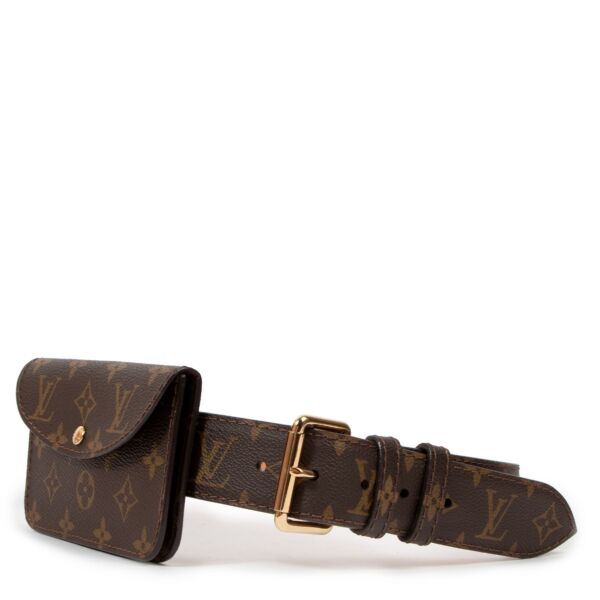 Louis Vuitton Monogram Ceinture Pochette Belt Bag