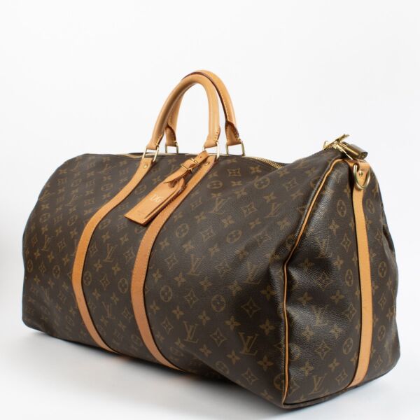 Louis Vuitton Monogram Keepall Bandoulière 55