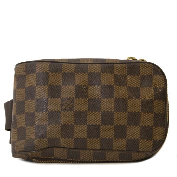 Louis Vuitton Brown Damier Ebene Geronimos Waist Bag 