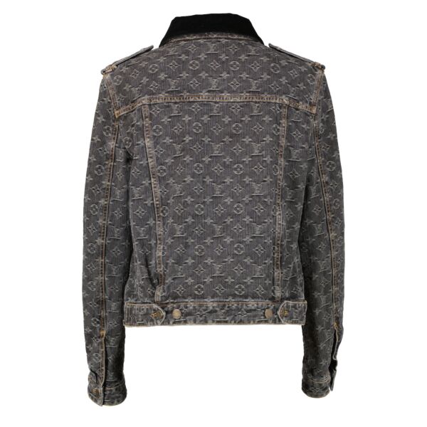 Louis Vuitton Monogram Denim Jacket - Size 40