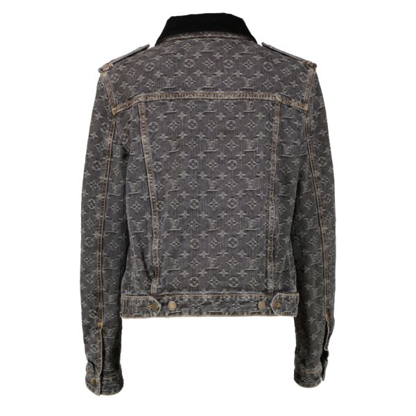 Louis Vuitton Monogram Denim Jacket - Size 40