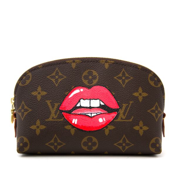 Louis Vuitton Hand Painted Pochette Cosmétique 