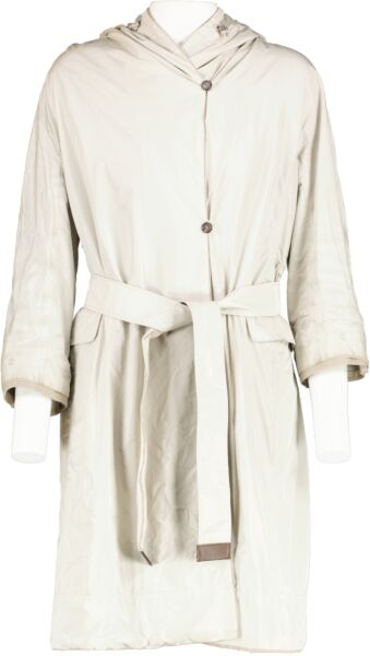 'S Max Mara Beige Reversible Coat - Size FR42