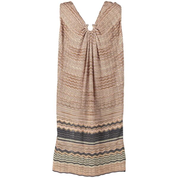 Missoni Multicolor Dress on Labellov vintage site with Luxury designer clothes