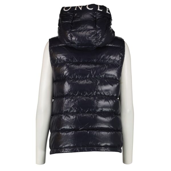 Moncler Blue Montreuil Down Gilet - Size 14