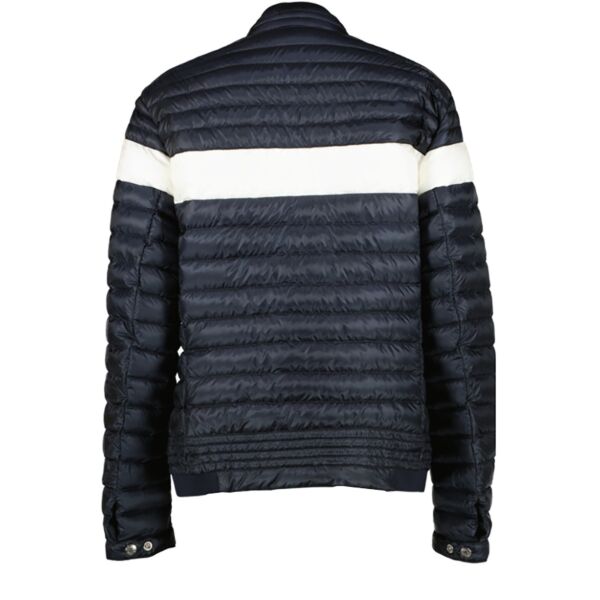 Moncler Foret Navy Quilted Nylon Jacket - Size 1