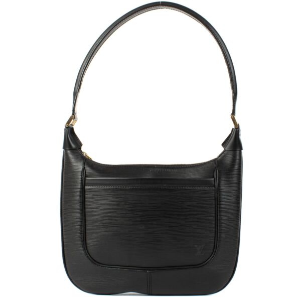 Louis Vuitton Black Epi Leather Matsy Bag