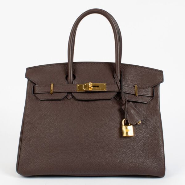 Hermès Birkin 30 Rouge Sellier Togo GHW