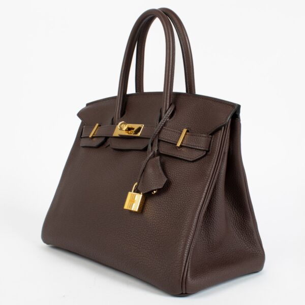 Hermès Birkin 30 Rouge Sellier Togo GHW