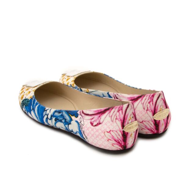 Roberto Cavalli Multicolor Flats - size 37